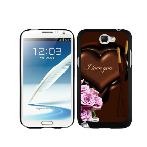 Valentine Chocolate Samsung Galaxy Note 2 Cases DQP
